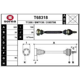 Antriebswelle T68318 von EAI günstig für 112,48 € online kaufen