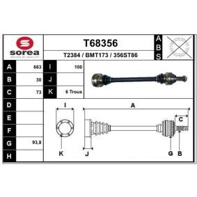 Antriebswelle T68356 von EAI günstig für 116,15 € online kaufen
