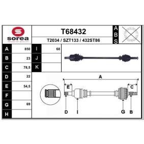 Acquista Semiasse da EAI T68432 a buon mercato per soli 119,90 €