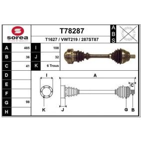 Antriebswelle T78287 von EAI günstig für 113,96 € online kaufen