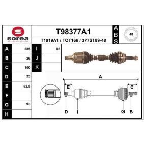 Antriebswelle für TOYOTA von EAI