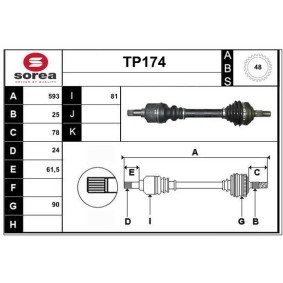 Antriebswelle TP174 von SERA günstig für 132,72 € online kaufen