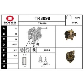 Køb Generator af SNRA TR8098 til den lave pris 1728,14 DKK