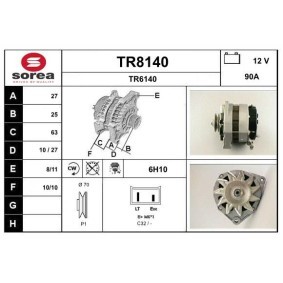 Lichtmaschine für ALPINE von SNRA