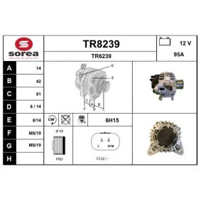 Køb Generator af SNRA TR8239 til den lave pris 1728,14 DKK