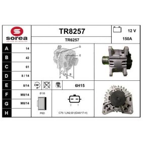 Køb Generator af SNRA TR8257 til den lave pris 2834,29 DKK