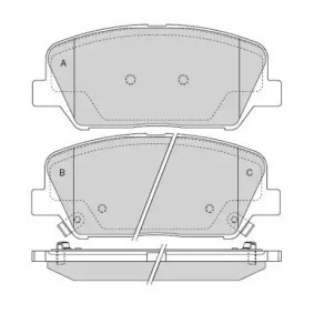 Bremsbeläge V52-0294 von VAICO günstig für 43,40 € online kaufen