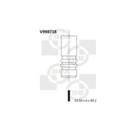 Einlaßventil V998718 von BGA günstig für 9,12 € online kaufen