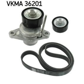 Comprar Juego de correas trapeciales poli V de SKF VKMA 36201 a bajo precio de 109,72 €