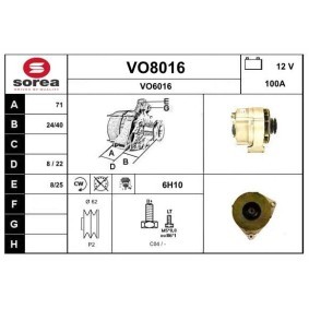 Køb Generator af SNRA VO8016 til den lave pris 2418,87 DKK