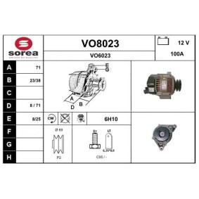 Køb Generator af SNRA VO8023 til den lave pris 2217,01 DKK