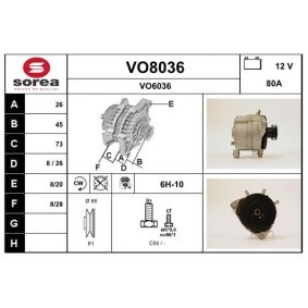 Køb Generator af SNRA VO8036 til den lave pris 1534,74 DKK