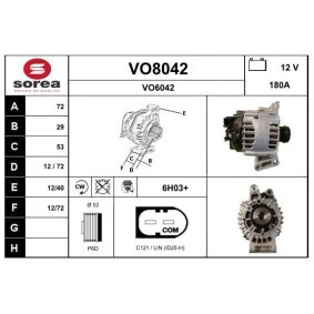 Køb Generator af SNRA VO8042 til den lave pris 1929,56 DKK