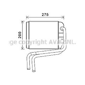 Köp Värmepaket av AVA COOLING SYSTEMS VW6378 till det låga priset 1084,54 kr