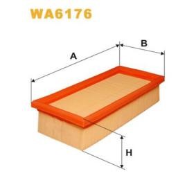 Køb Luftfilter af WIX FILTERS WA6176 til den lave pris 47,48 DKK