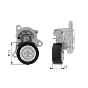 Spannrolle, Keilrippenriemen T38320 von GATES günstig für 70,03 € online kaufen