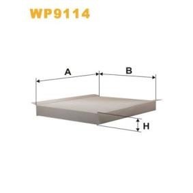 Køb Pollenfilter af WIX FILTERS WP9114 til den lave pris 89,81 DKK