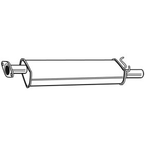 Kjøp Lyddemper fra VEGAZ på nett for Transit Mk6 Flatvogn lastebil / Chassis (V347, V348, FM, FN, FF) til moderate priser