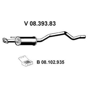 Vorschalldämpfer OS-298EBER von VEGAZ günstig für 62,84 € online kaufen