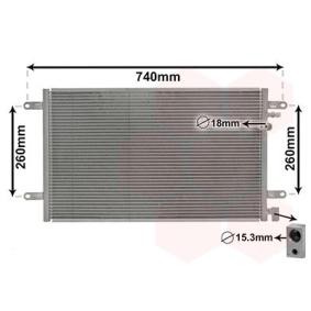 Compre Condensador de aire acondicionado de VAN WEZEL online para A6 C6 Allroad (4FH) a precios moderados