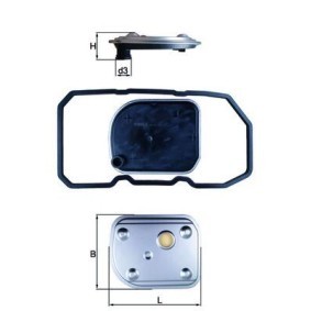Hydraulikfiltersatz, Automatikgetriebe für MERCEDES-BENZ von KNECHT