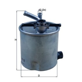 Kraftstofffilter KL 440/35 von KNECHT günstig für 46,05 € online kaufen