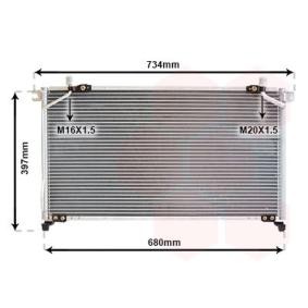 Acquista Condensatore climatizzatore da VAN WEZEL 13005213 a buon mercato per soli 136,78 €
