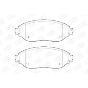 Bremsbeläge 573684CH von CHAMPION günstig für 216,25 € online kaufen