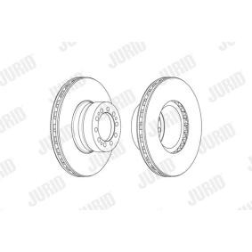 Bremsscheibe 569258J DAF von JURID