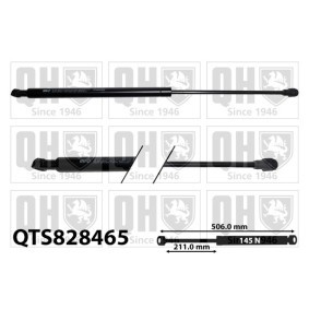 Acquista Ammortizzatore pneumatico cofano motore da QUINTON HAZELL QTS828465 a buon mercato per soli 100,43 €