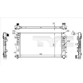 Acquista Radiatore motore da TYC 721-0014 a buon mercato per soli 155,17 €