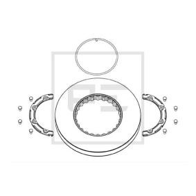 Bremsscheibe für RENAULT TRUCKS von PETERS ENNEPETAL