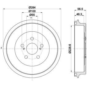 Bremstrommel MBD400 von MINTEX günstig für 42,34 € online kaufen