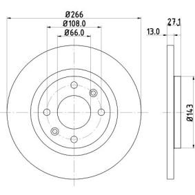 Bremsscheibe MDC1011C von MINTEX günstig für 34,80 € online kaufen
