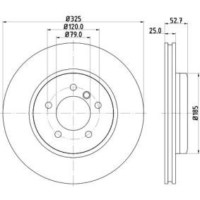 Bremsscheibe für BMW von MINTEX