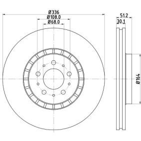 Bremsscheibe MDC1613C von MINTEX günstig für 77,41 € online kaufen