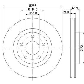 Bremsscheibe MDC1905C von MINTEX günstig für 62,43 € online kaufen
