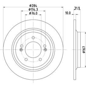 Bremsscheibe MDC2815C von MINTEX günstig für 41,68 € online kaufen