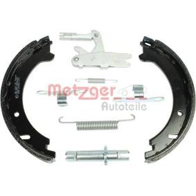 Handbremsbeläge des Herstellers METZGER - Originalware Artikelnummer: 0152023
