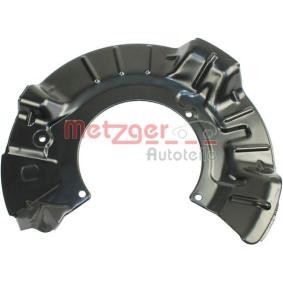 Acquista Lamiera paraspruzzi disco freno da METZGER 6115129 a buon mercato per soli 20,96 €