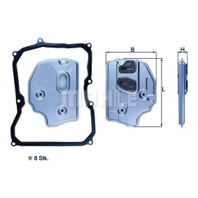 AUDI Hydraulikfilter, Automatikgetriebe von MAGNETI MARELLI
