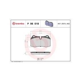 Bremsbeläge 363700406018 von MAGNETI MARELLI günstig für 106,79 € online kaufen