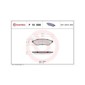 Bremsbeläge 363700410008 von MAGNETI MARELLI günstig für 46,16 € online kaufen