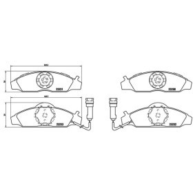 Bremsbeläge 363700415003 von MAGNETI MARELLI günstig für 87,49 € online kaufen