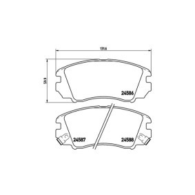 Bremsbeläge von MAGNETI MARELLI