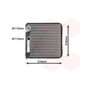 Acquista Evaporatore climatizzatore da VAN WEZEL 1800V089 a buon mercato per soli 150,37 €
