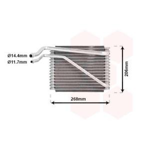 Acquista Evaporatore climatizzatore da VAN WEZEL 1800V269 a buon mercato per soli 356,71 €