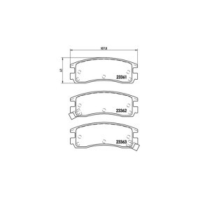 Köp Bromsbelägg av MAGNETI MARELLI 363700459027 till det låga priset 978,62 kr