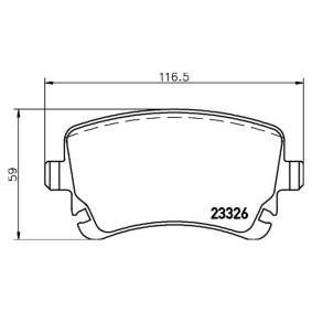 Bremsbeläge 363700485143 von MAGNETI MARELLI günstig für 72,17 € online kaufen