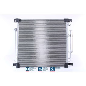 Acquista Radiatore aria condizionata da NISSENS online per Fullback Pick-up (502, 503) a prezzi moderati